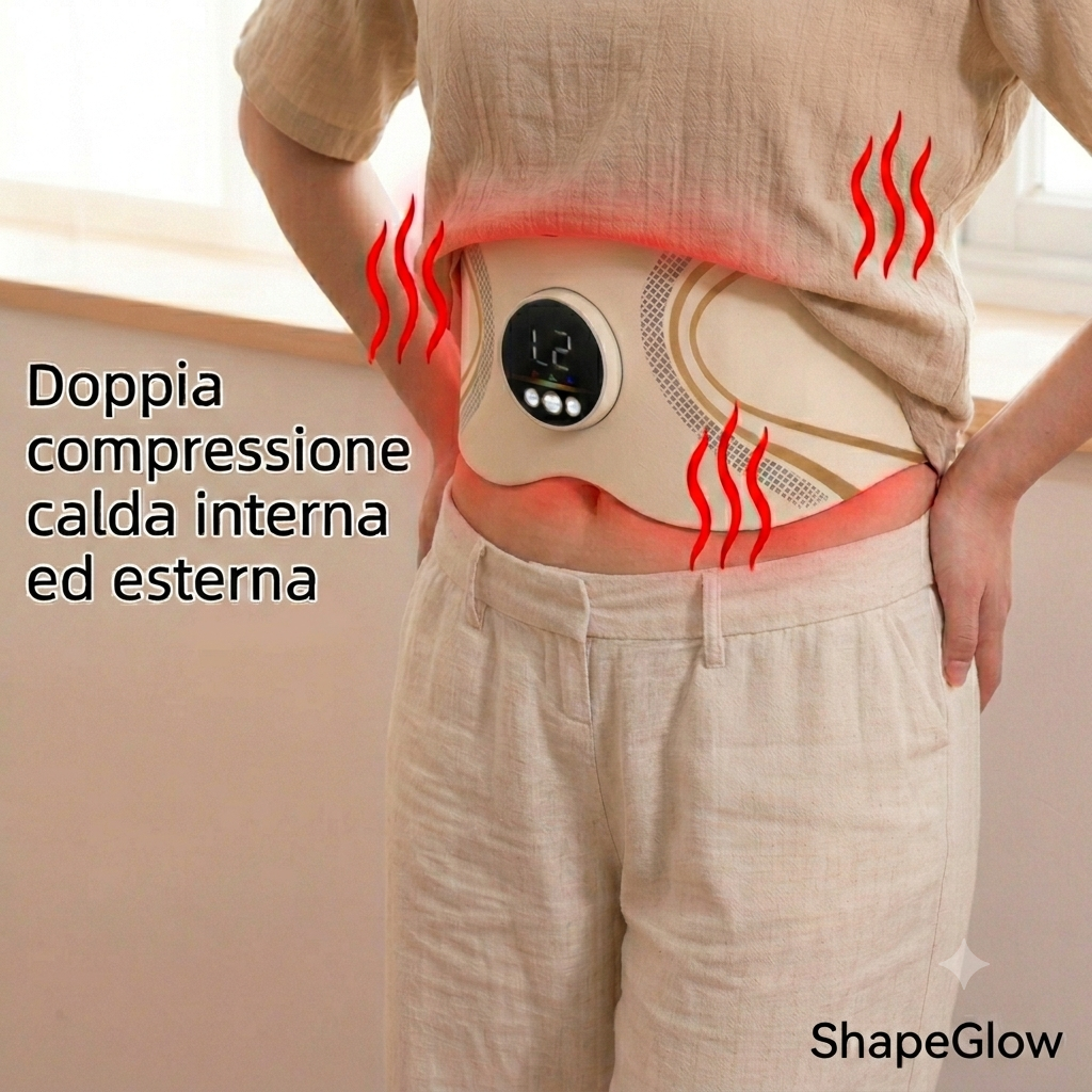 ShapeGlow - fascia per elettrostimolazione muscolare