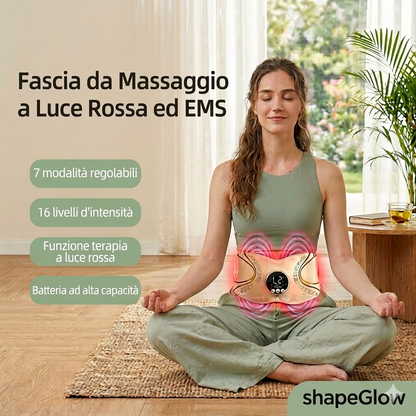 ShapeGlow - fascia per elettrostimolazione muscolare